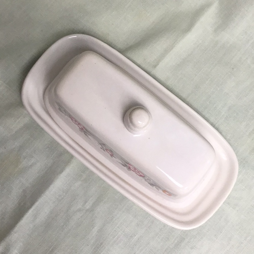 Vintage Mount Clemens Butter Dish Beau Monde - Picture 2 of 5
